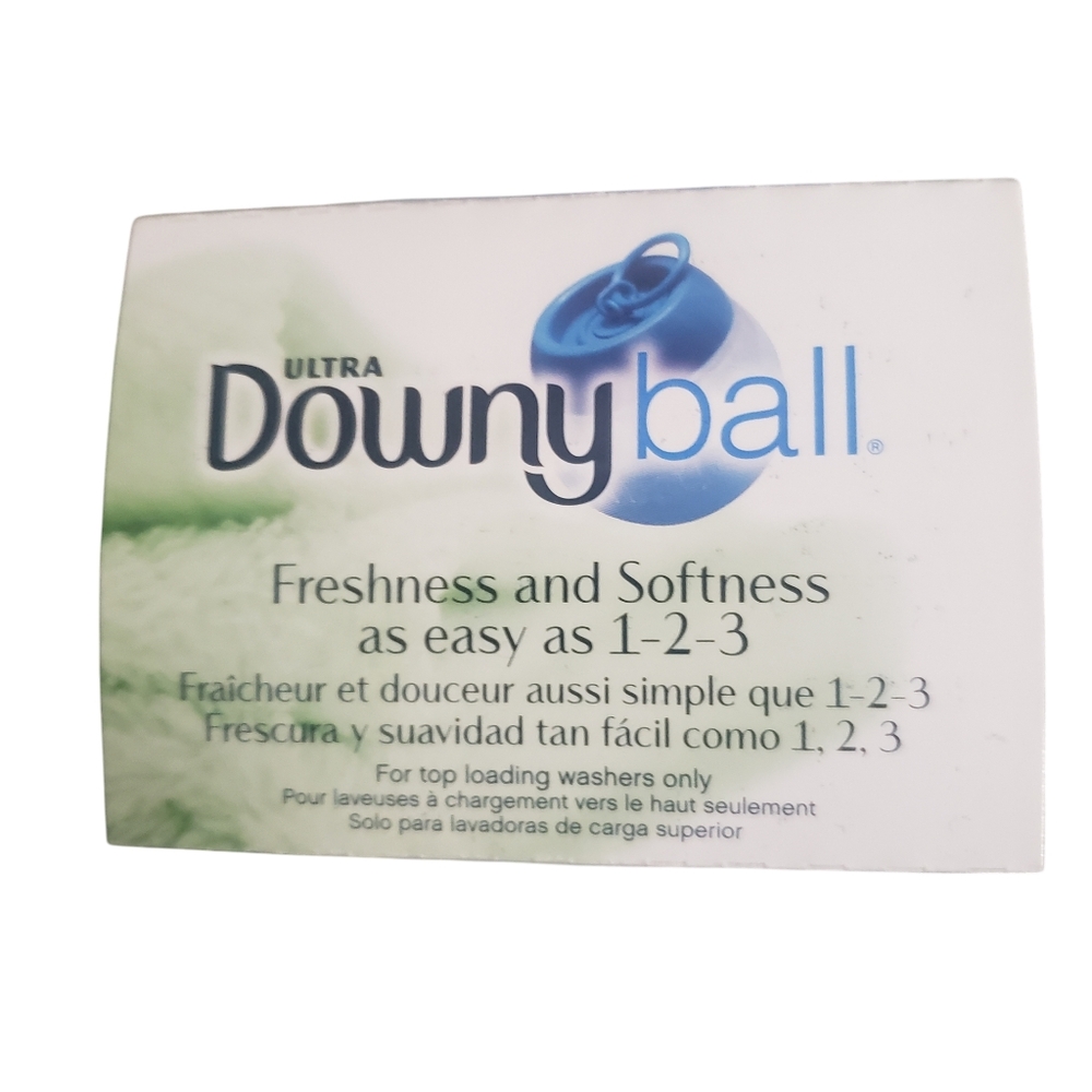 Ultra Downy Fabric Softener Ball Laundry Washing Macine Discontinued NEW